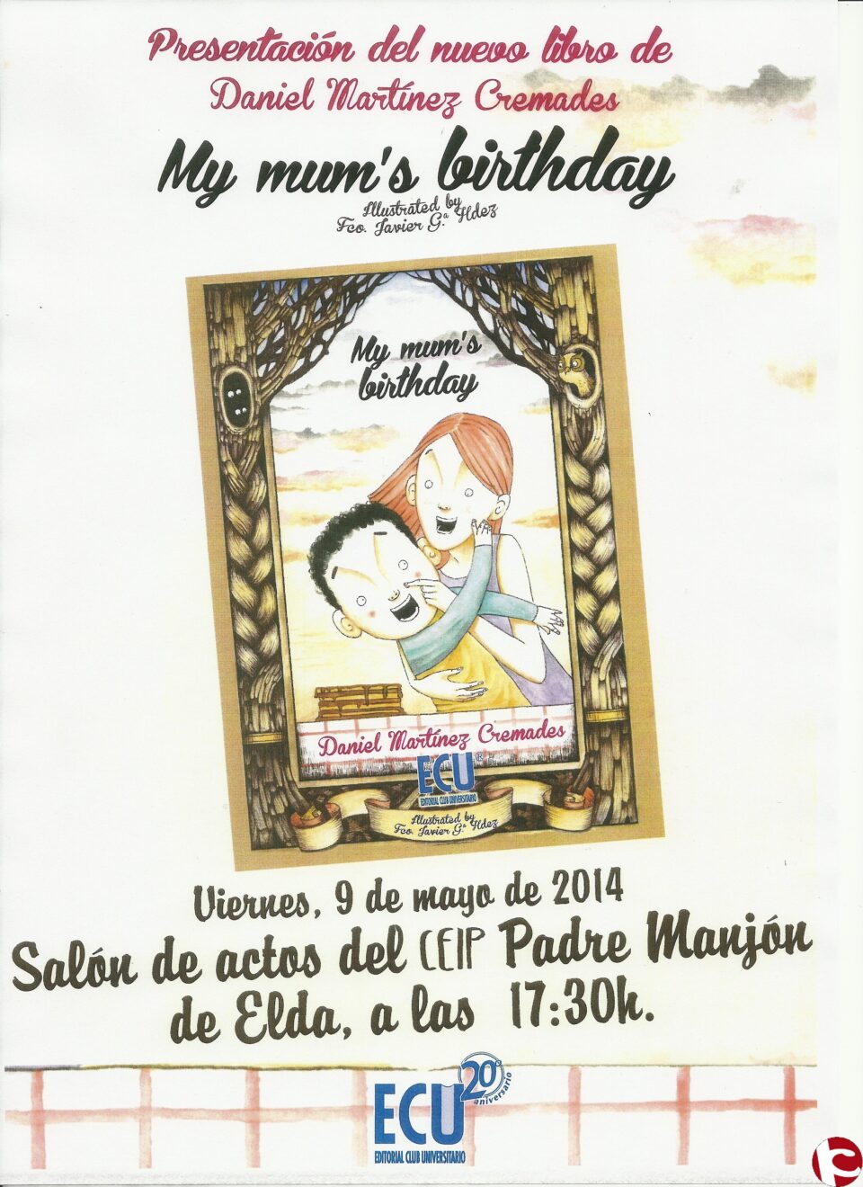 PRESENTACIÓN DEL LIBRO INFANTIL DE INGLÉS "My mum´s birthday"