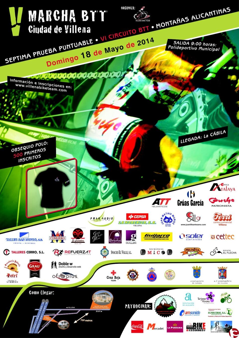 CLUB VBT VILLENA INFORMACIÓN SOBRE PRÓXIMO EVENTOS