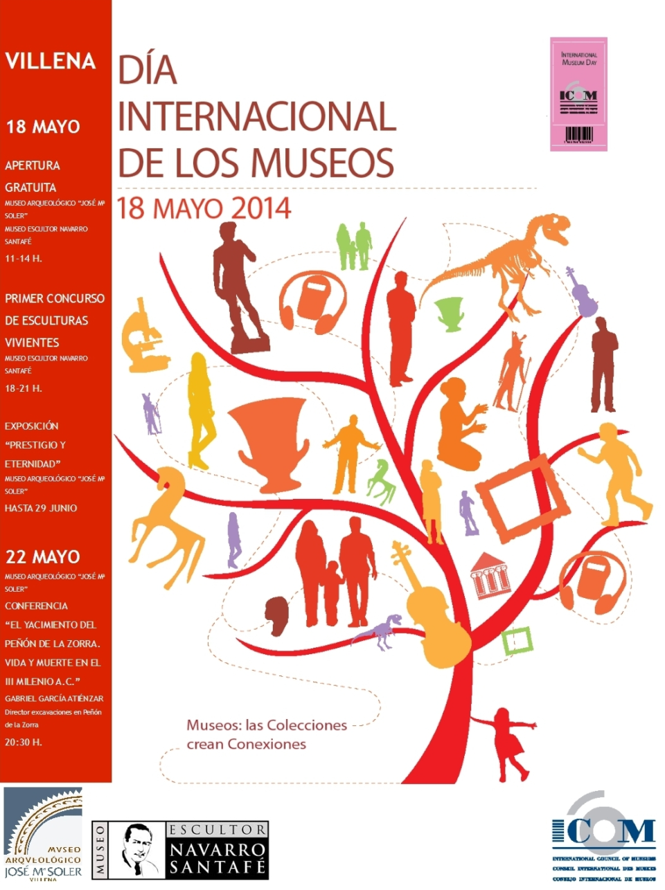 Presentación del Día Internacional de los Museos y el I Concurso de Esculturas Vivientes