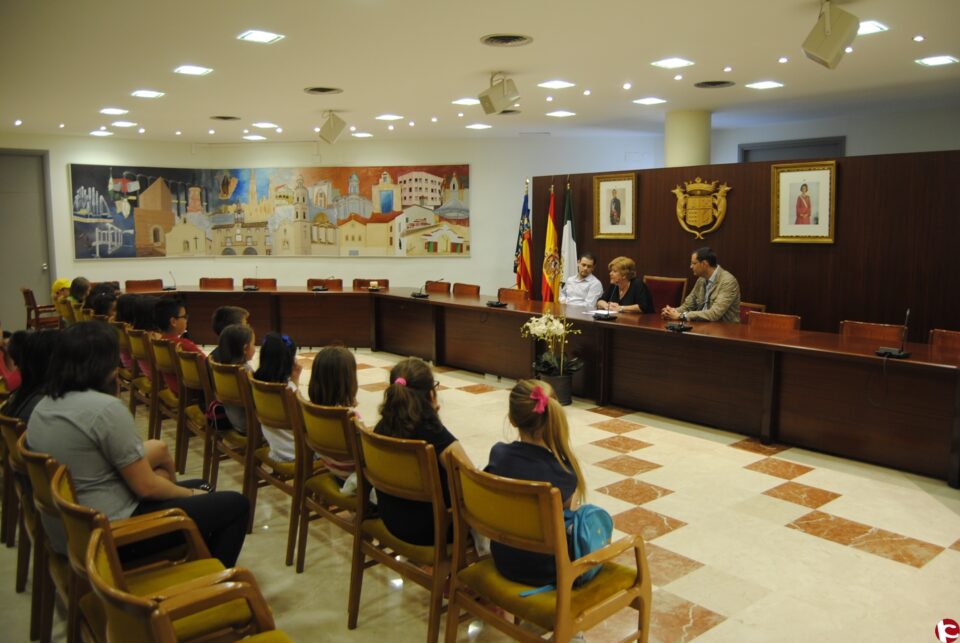 Recepción de la alcaldesa