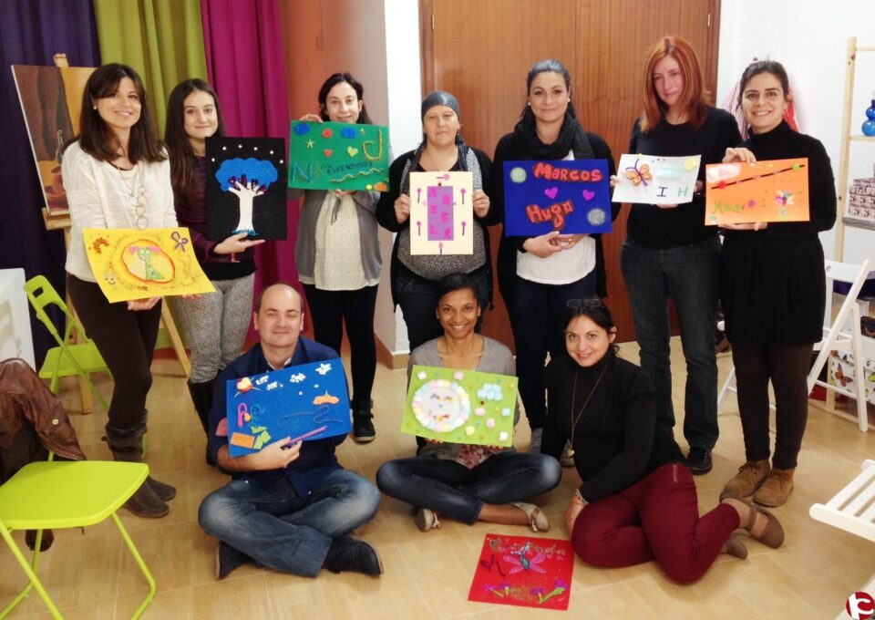 Vinalopó Salud acoge un taller de arteterapia dirigido a mujeres embarazadas