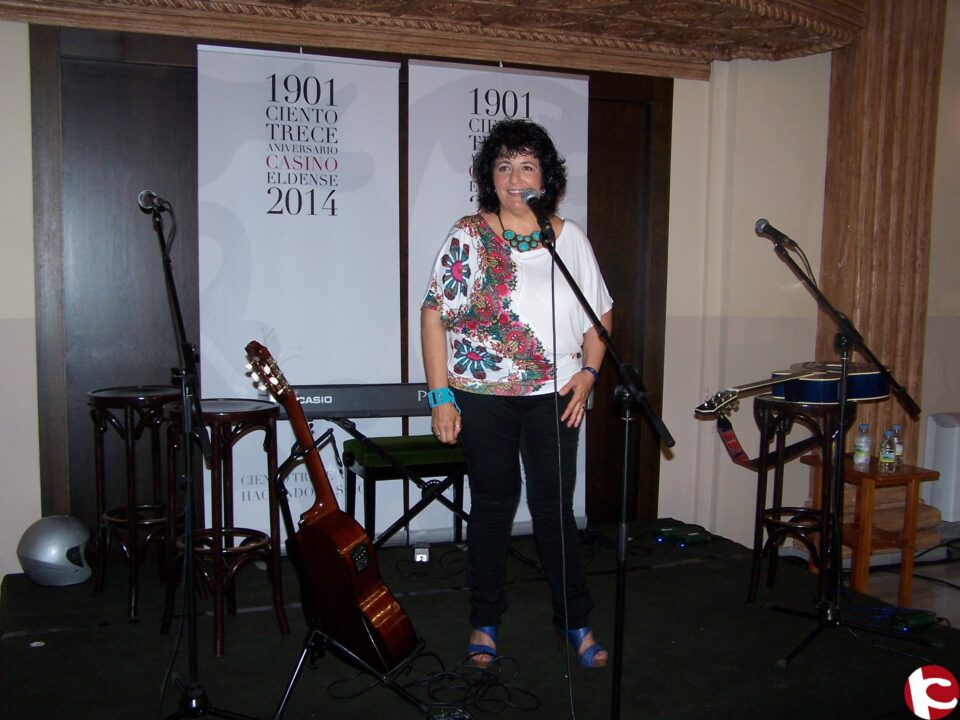 Susana Juan estrenó disco con éxito en el Casino