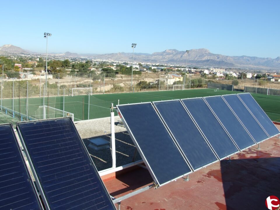 EL CAMBIO CLIMÁTICO LLEGA AL PABELLÓN DEPORTIVO MUNICIPAL DE ASPE