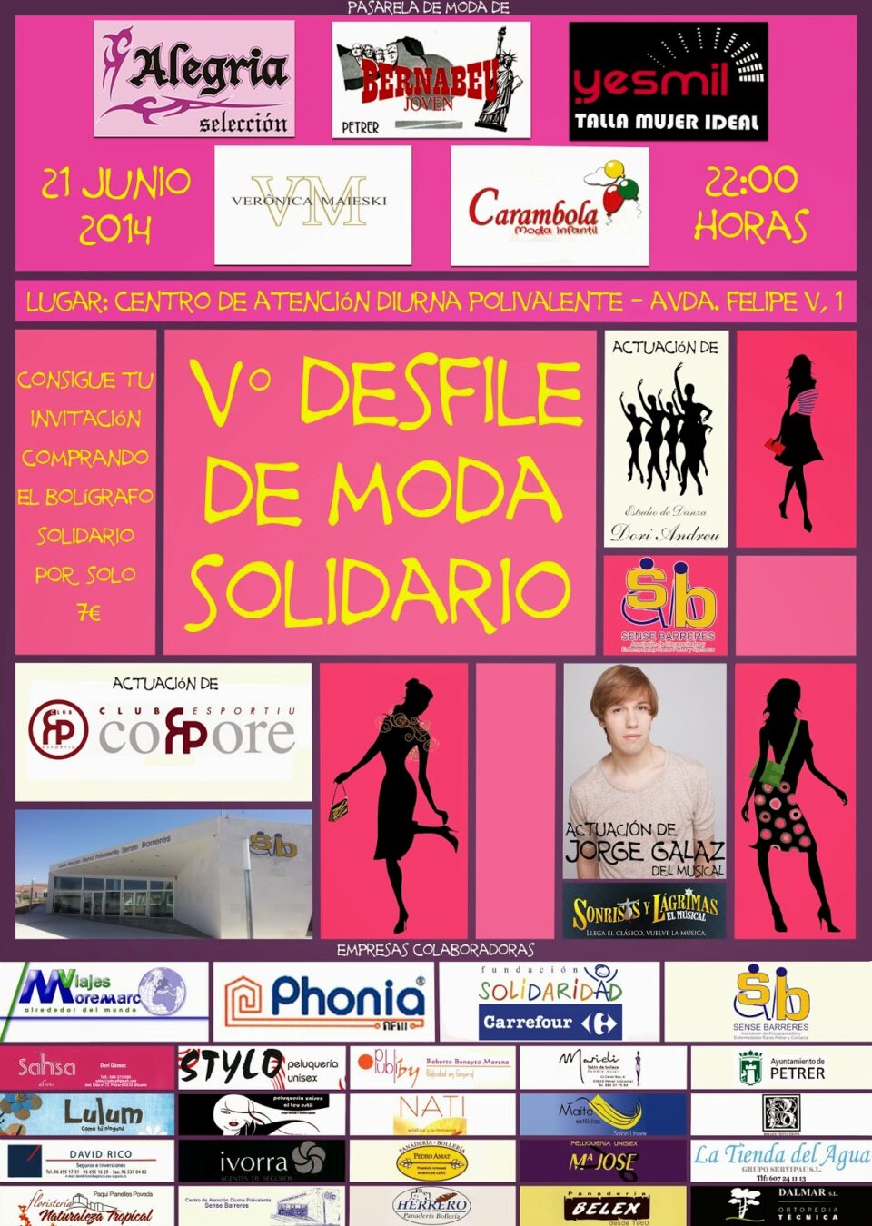 Video del V DESFILE DE MODA SOLIDARIO de Sense Barreres