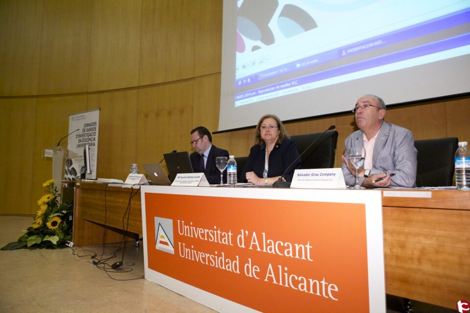 Inauguradas las XII Jornadas Redes de Investigación en Docencia Universitaria de la Universidad de Alicante