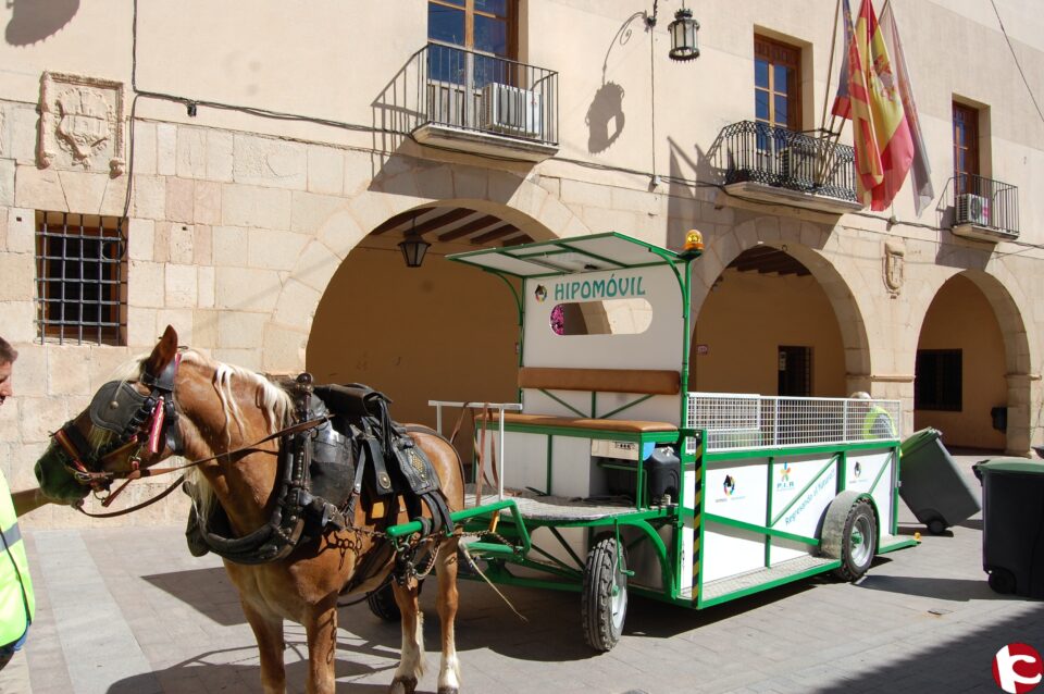 Monforte implanta el Hipomóvil para la recogida de residuos