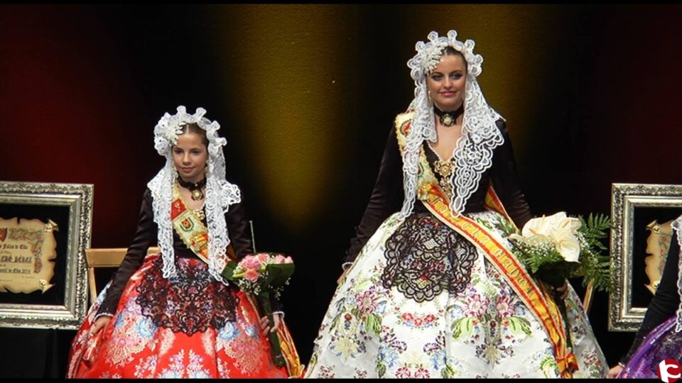Anabel y Natalia proclamadas Falleras Mayores de Elda