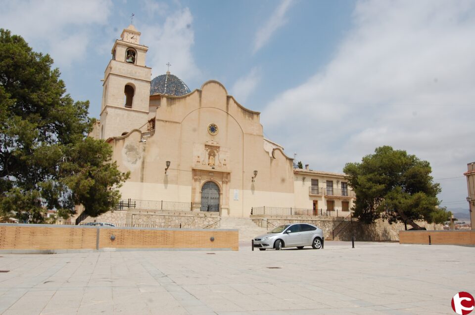 Monforte recibe una subvención de 125.000  para arreglar la Plaza de la Iglesia Nuestra Señora de Las Nieves