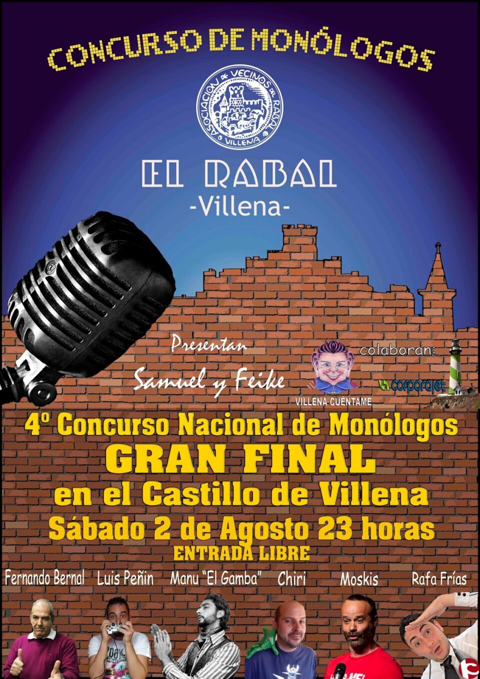 El Concurso de Monólogos El Rabal tiene un nuevo finalista