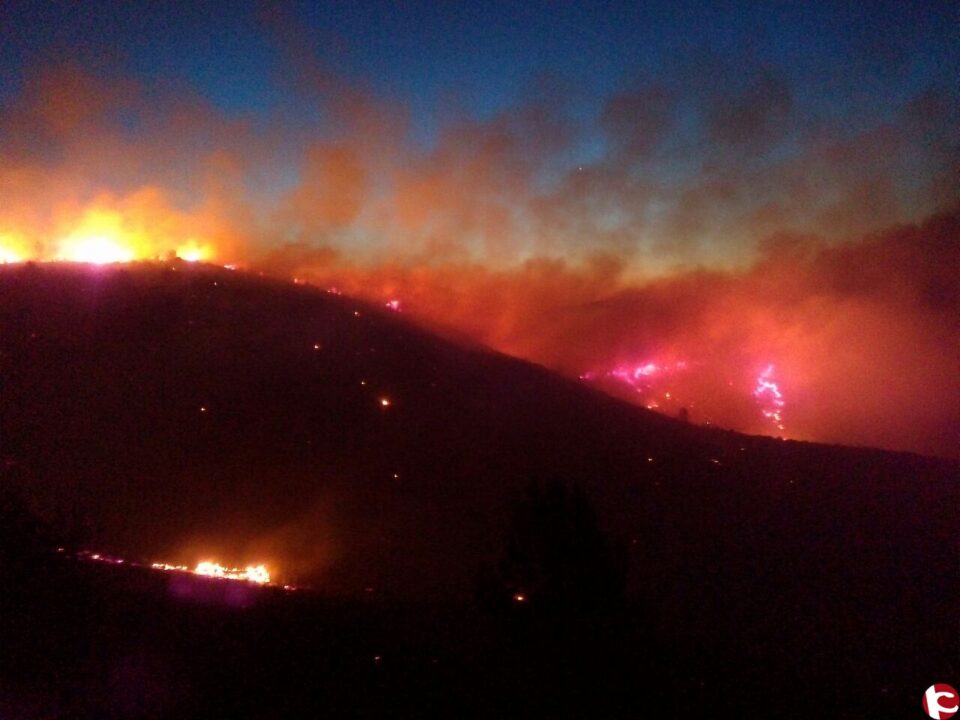 Los bomberos del parque de Villena
