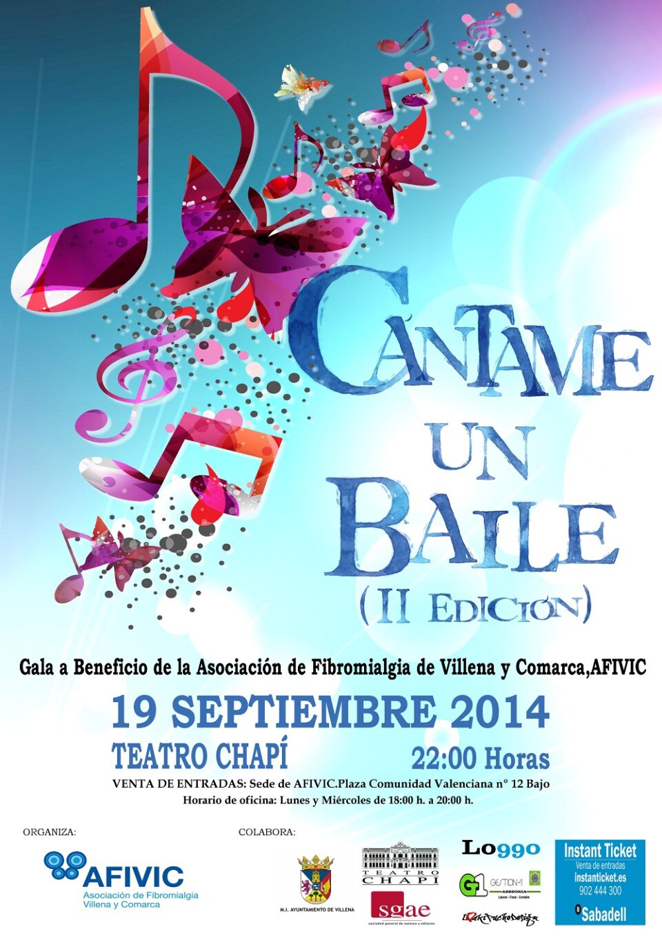 Gala a Beneficio de la Asociación de Fibromialgia Villena y Comarca