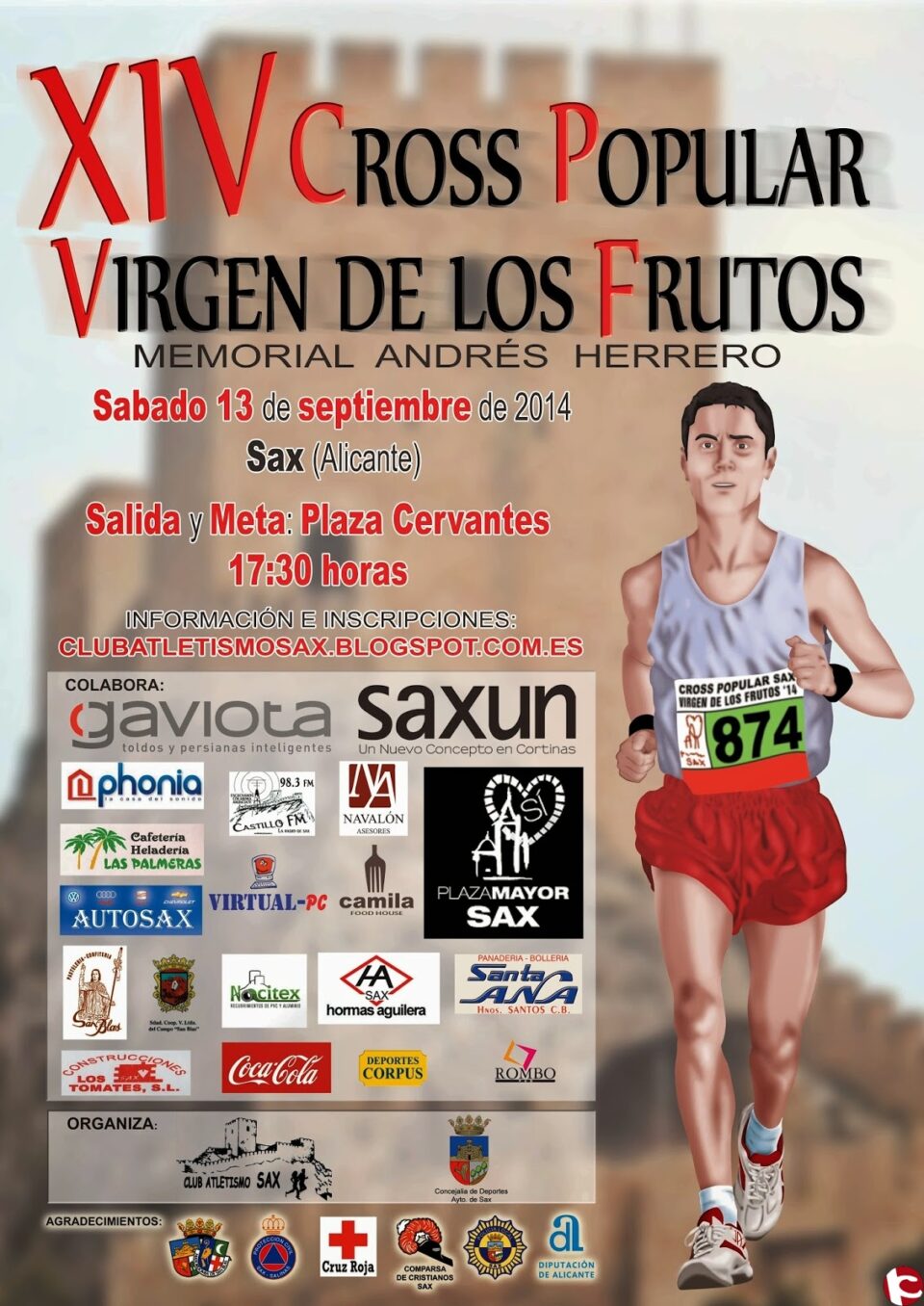 XIV CROSS POPULAR VIRGEN DE LOS FRUTOS. MEMORIAL ANDRÉS HERRERO