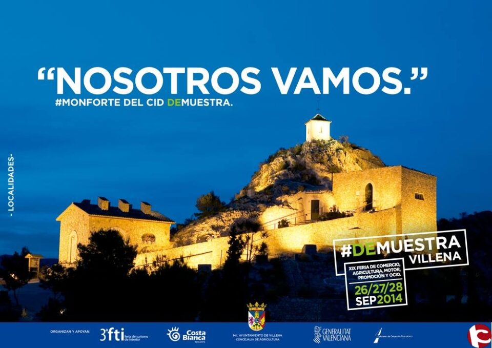 Monforte asistirá a la feria DE MUESTRA de Villena