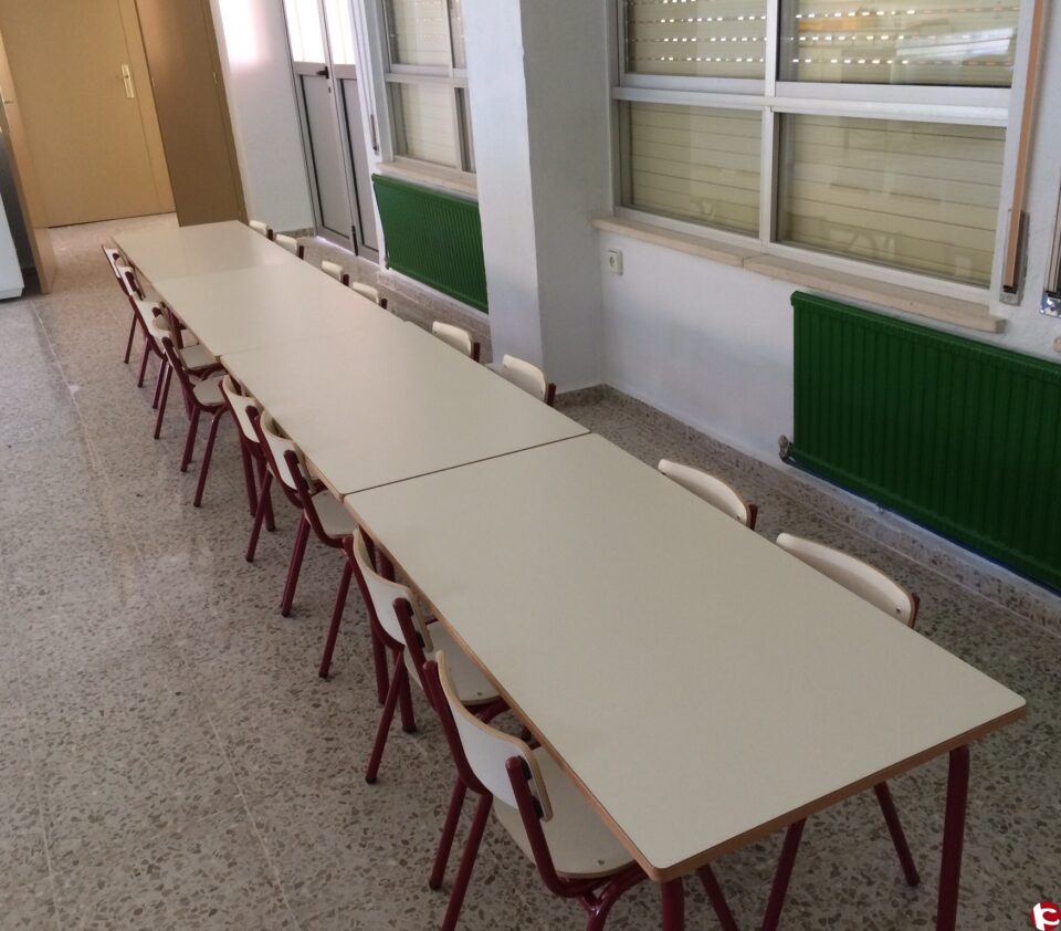 EL COMEDOR DEL COLEGIO PÚBLICO LA PALOMA COMIENZA HOY A DAR LOS PRIMEROS SERVICIOS A LOS ALUMNOS