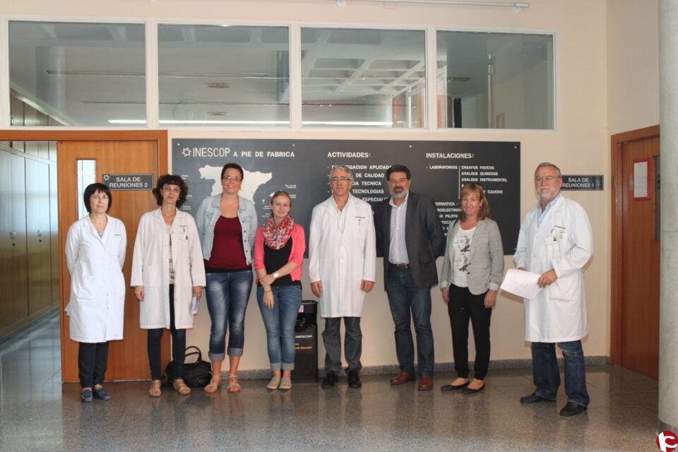 Alumnas alemanas hacen prácticas en Inescop y en el IES Valle de Elda