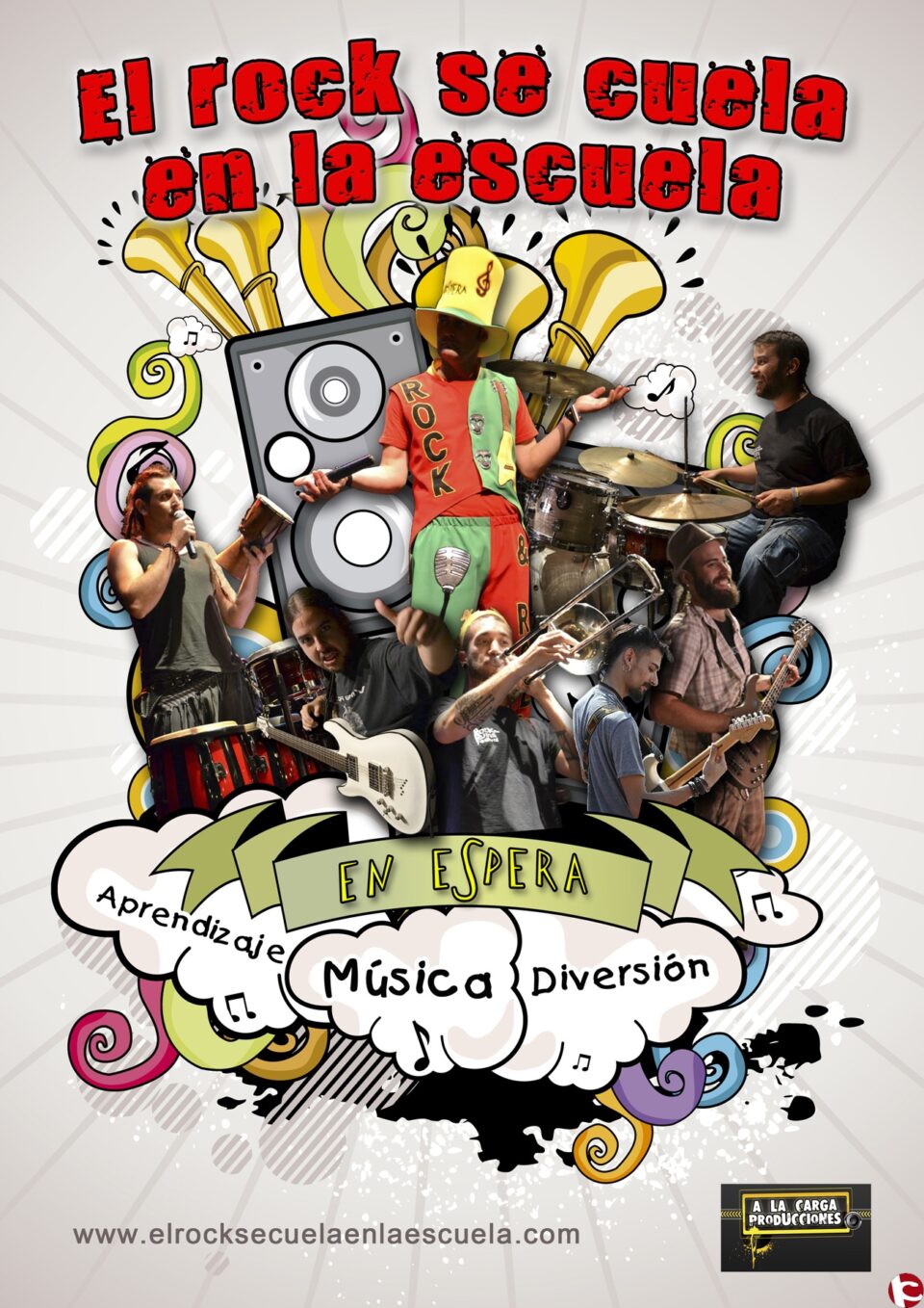 Gran acogida en el colegio Pintor Sorolla con la actividad "El rock se cuela en la escuela"