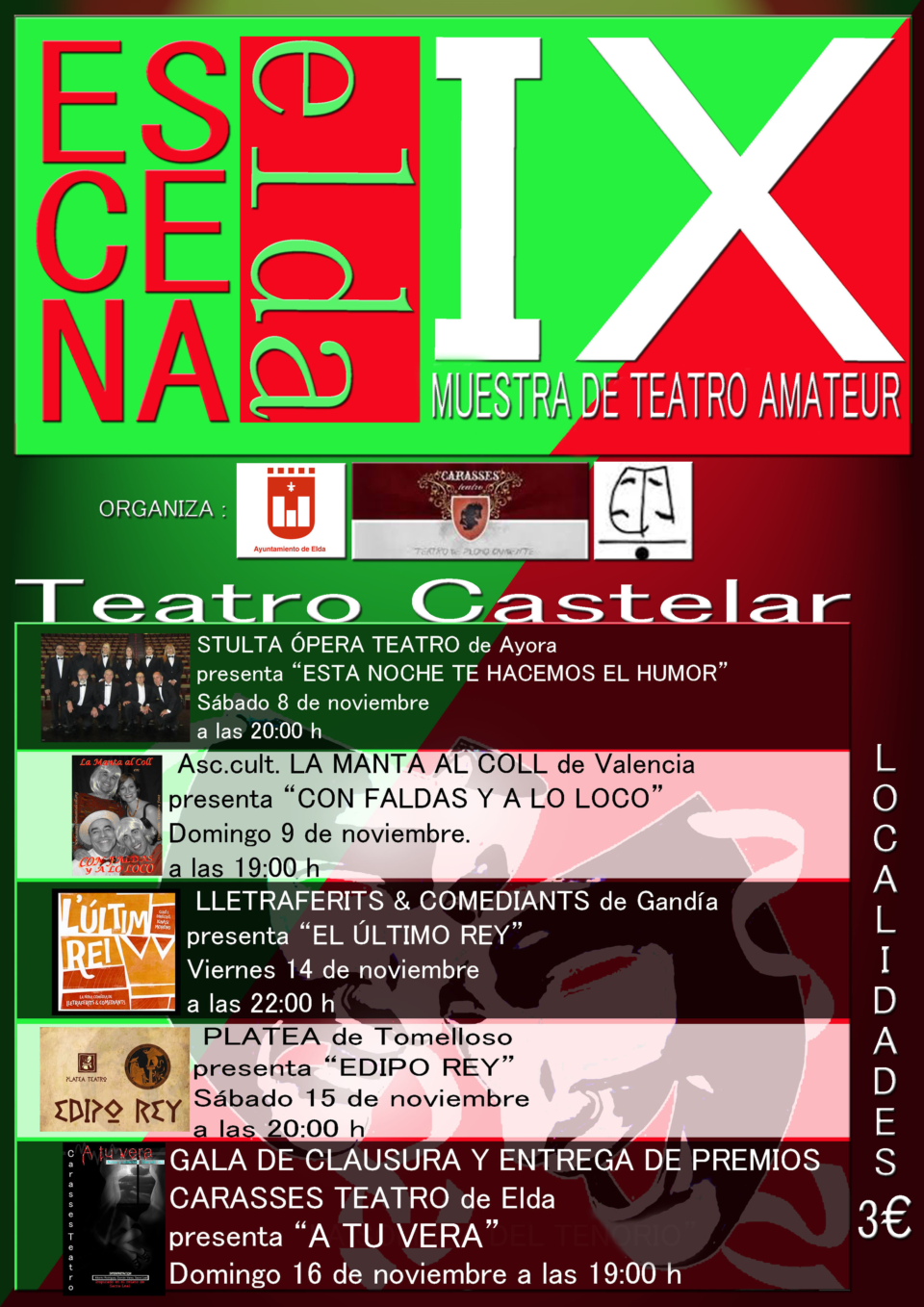 9ª Muestra de Teatro Amateur Escena Elda
