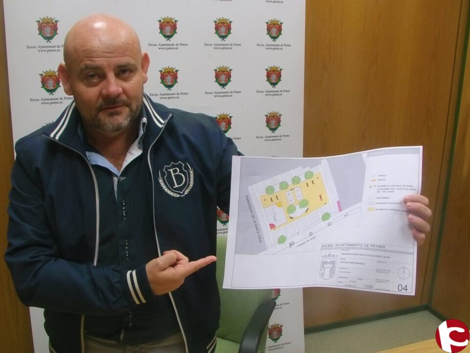 Anuncian las obras de mejora en las plazas Federico García Lorca y Enric Valor