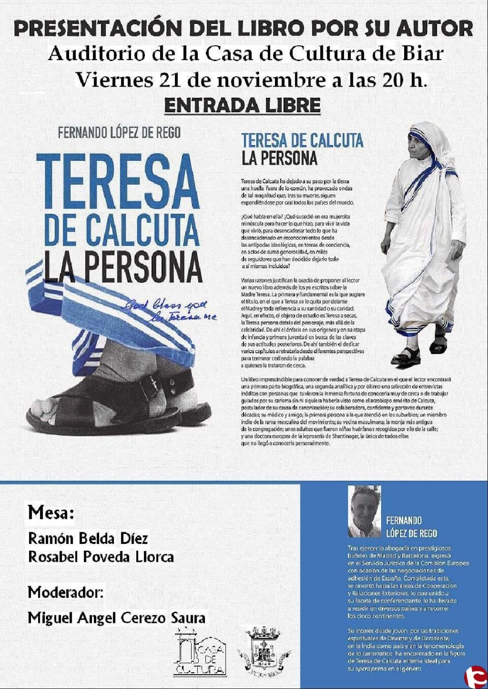 Presentación del libro "Teresa de Calcula