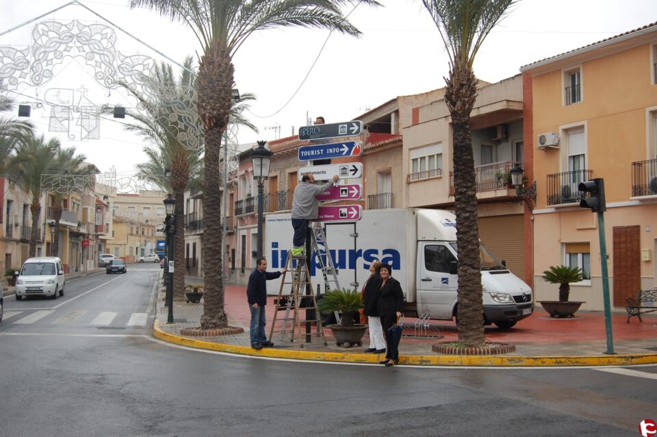 Nueva señalización turística del casco urbano de Monforte del Cid
