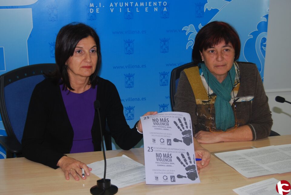 Villena conmemora el Día Internacional contra la Violencia de Género