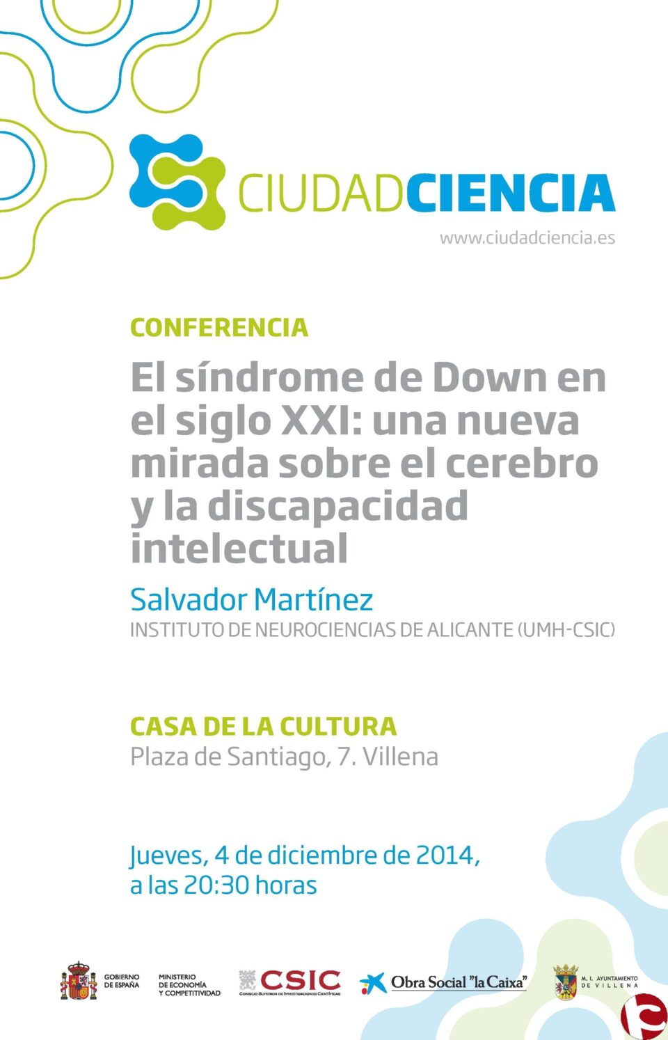 Una conferencia sobre el Síndrome de Down