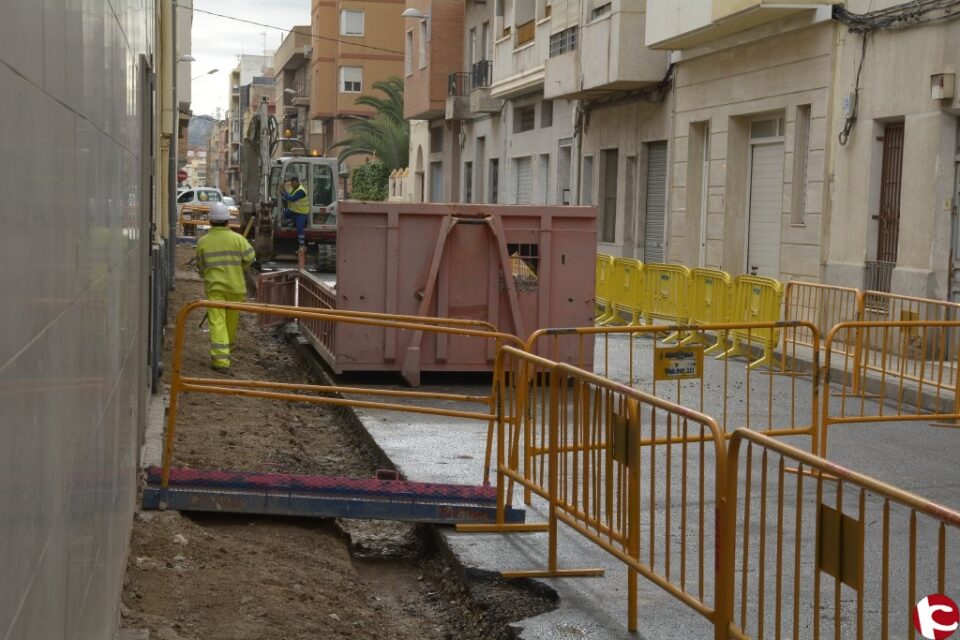 La Diputación de Alicante inicia la mejora de diversas calles de Elda con una inversión de 637.000 euros