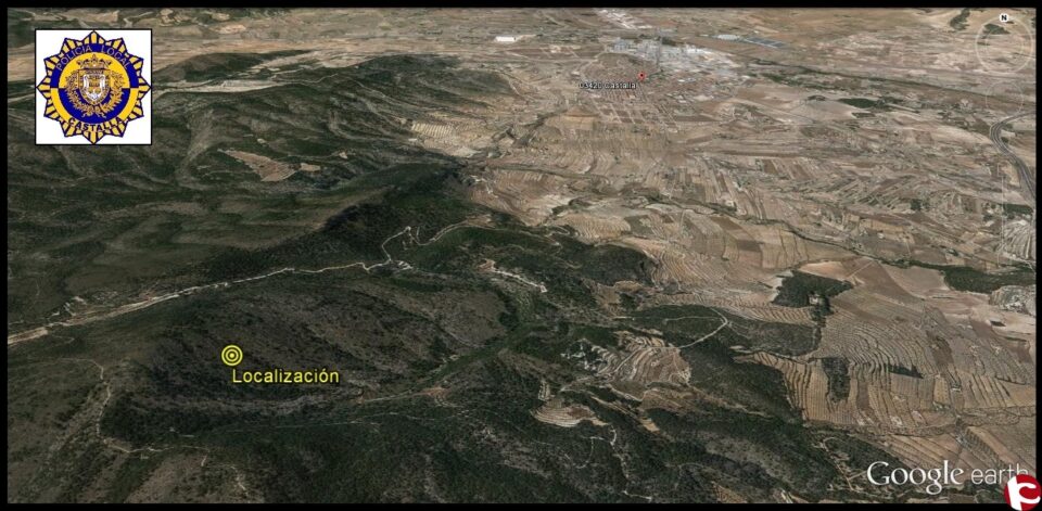 RESCATADO UN VECINO DE IBI EN LA SIERRA DE CASTALLA