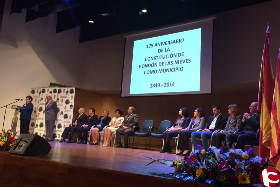Aniversario de la Constitucion en Hondón de las Nieves