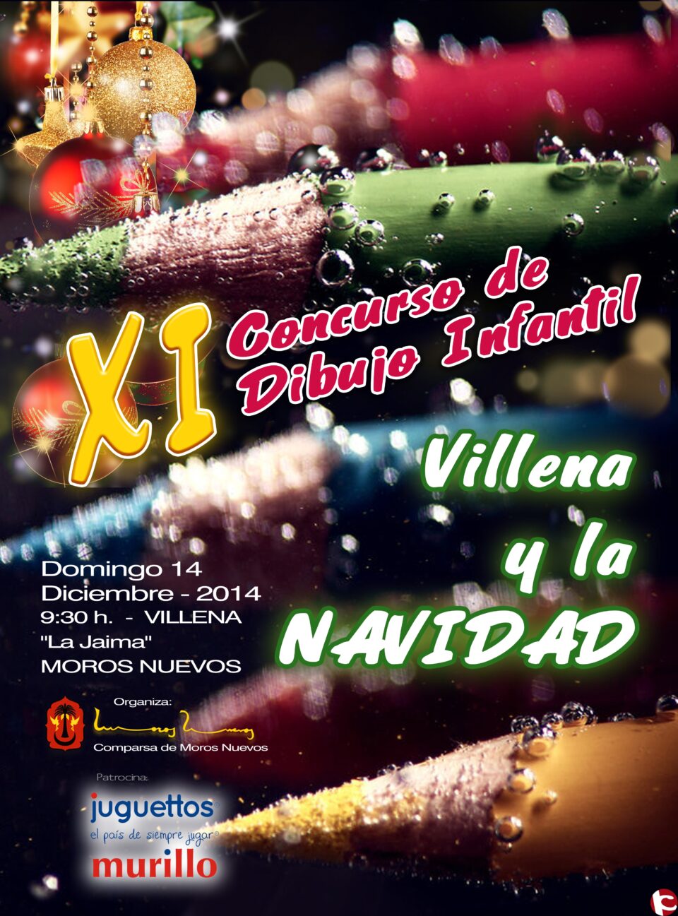 XI Concurso de Dibujo Infantil Villena y la Navidad