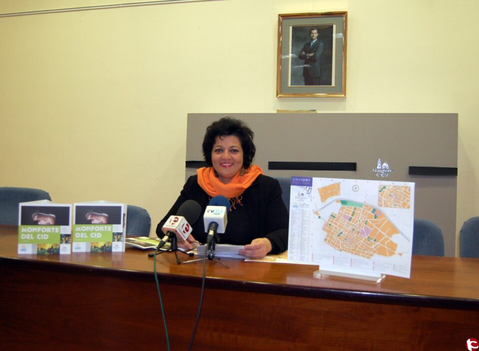 Monforte presenta su nuevo callejero y folleto turístico