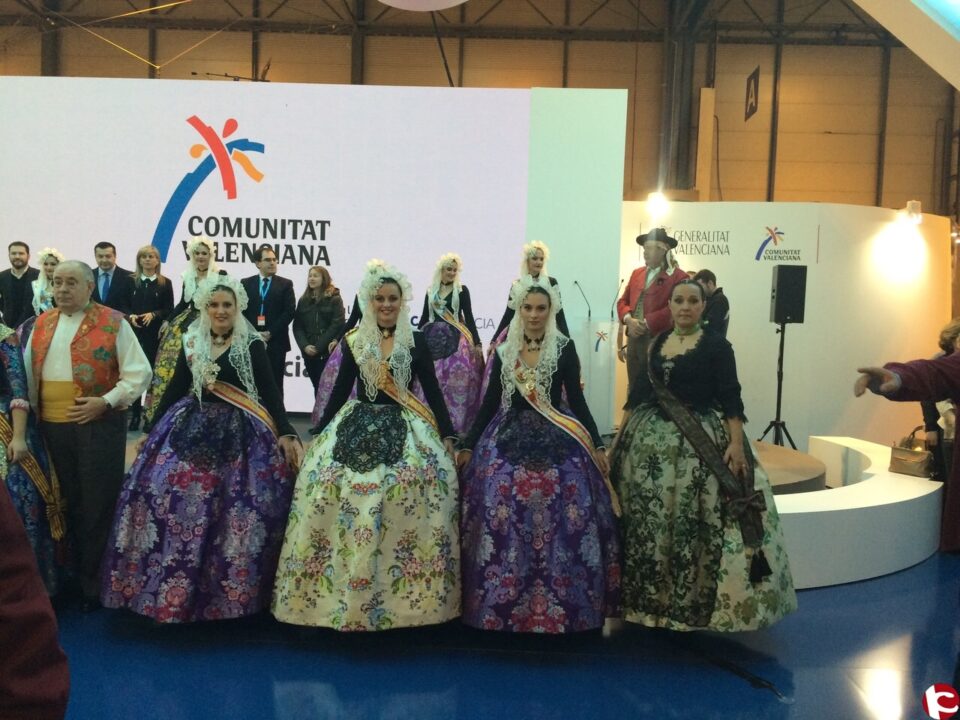La Fallera Mayor y sus damas representan a Elda en FITUR