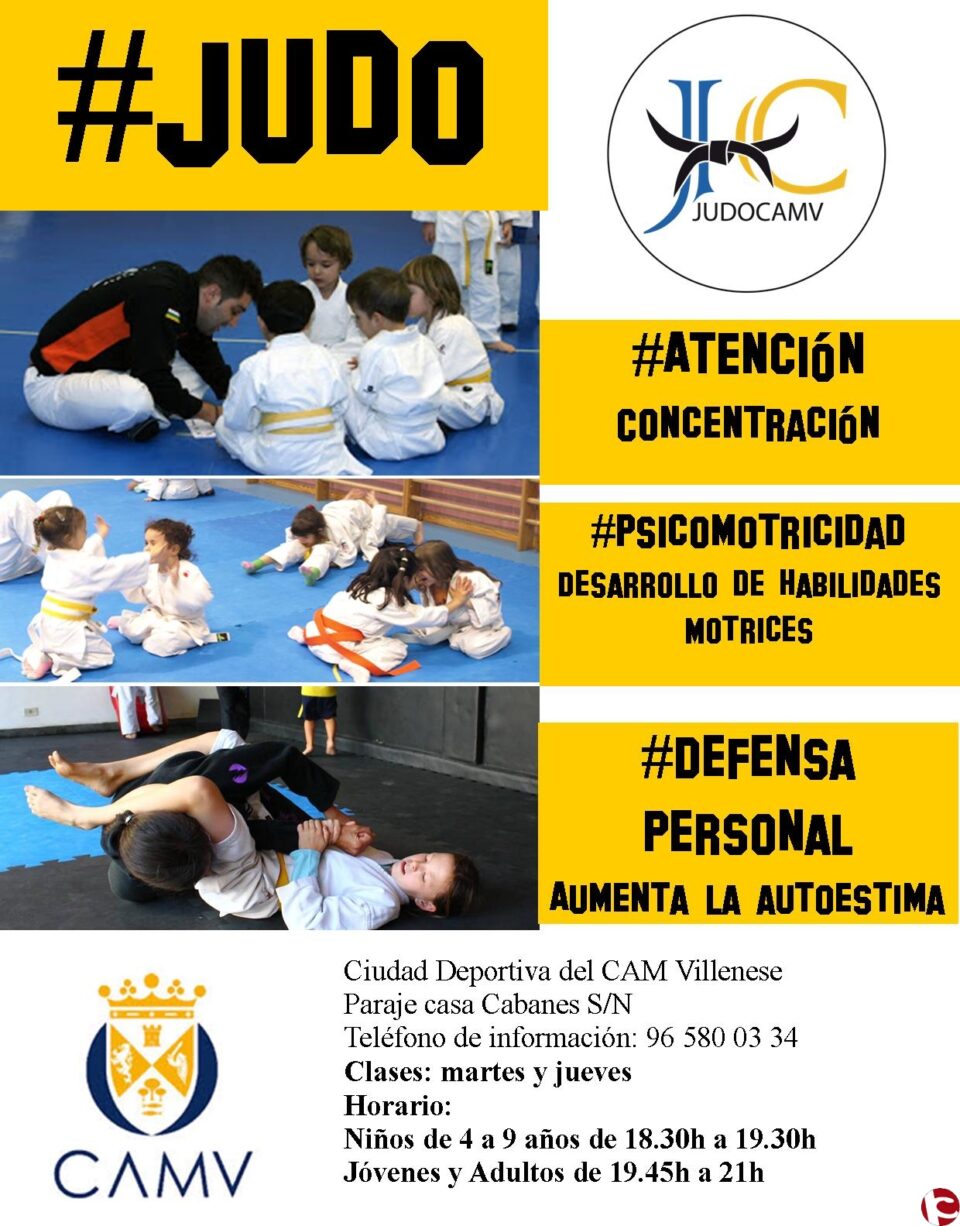 Información sobre el JUDO CAMV
