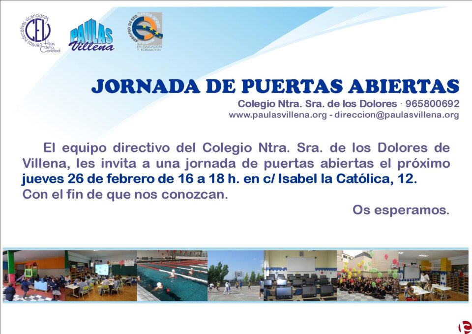 PUERTAS ABIERTAS PAULAS