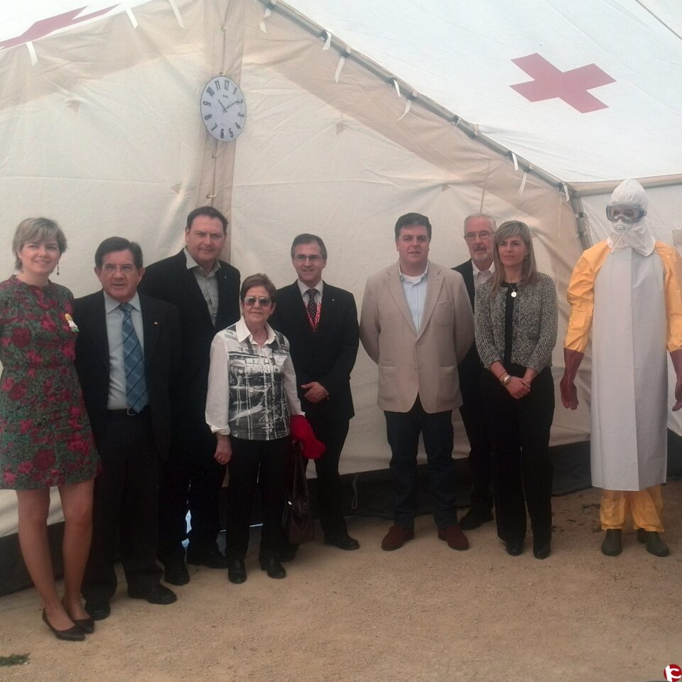 El Ayuntamiento de Villena presente en el acto de inauguración del Centro de Sensibilización para el tratamiento del ébola en Alicante