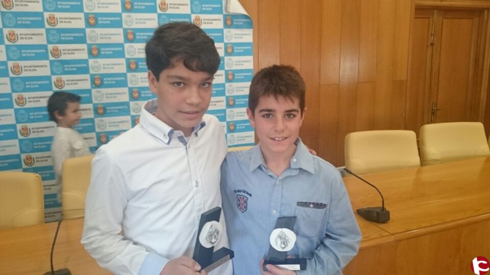 Dos alumnos de nuestra Escuela de Fútbol