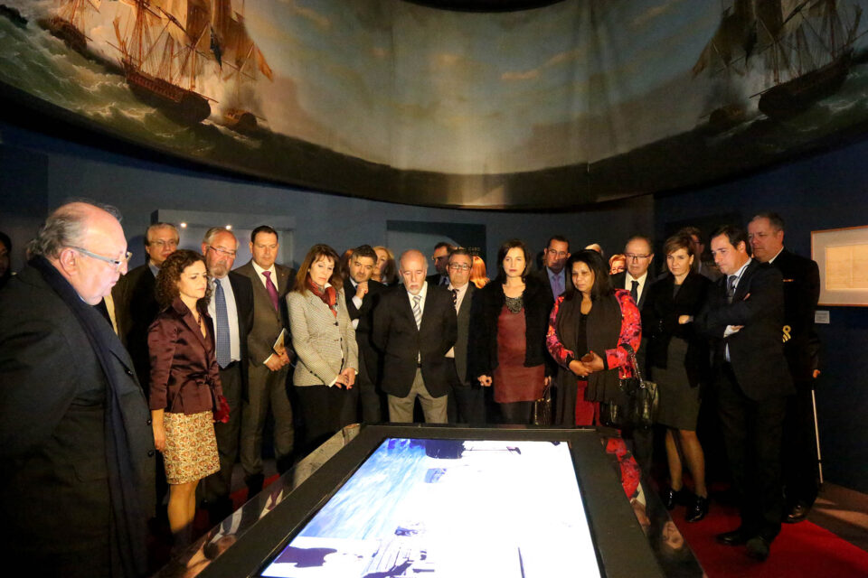 30.000 monedas de "El último viaje de la Fragata Mercedes" recalan en el MARQ para mostrar la historia naval española