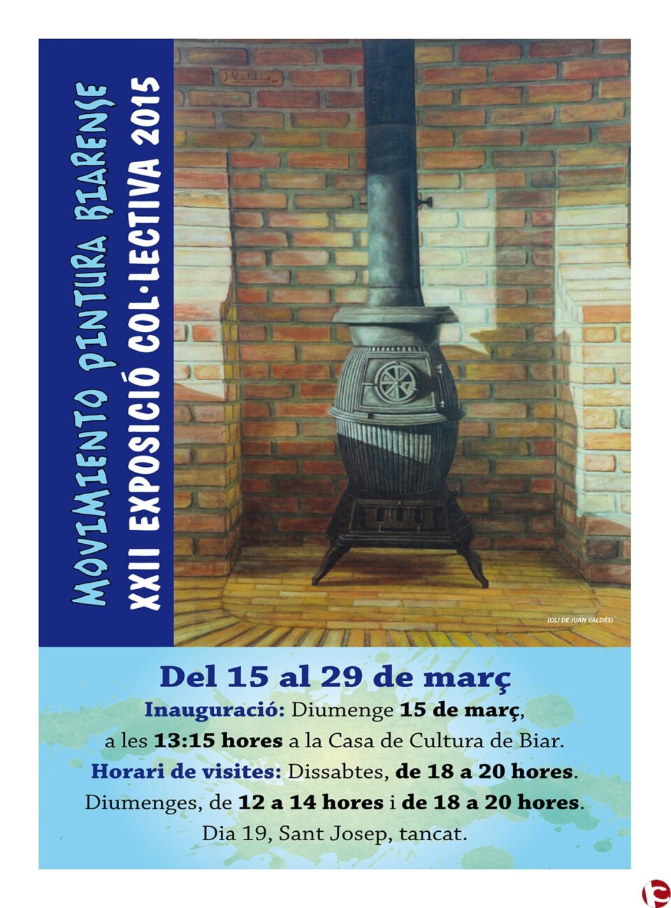 XXII Exposición. anual colectiva del Movimiento de Pintura Biarense