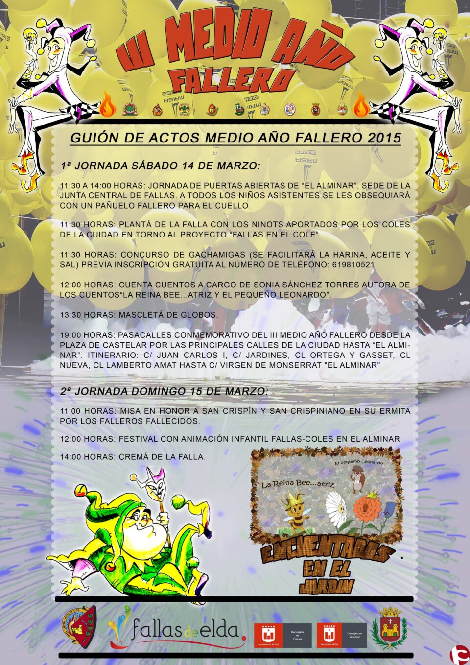 Actividades de las fallas de Elda