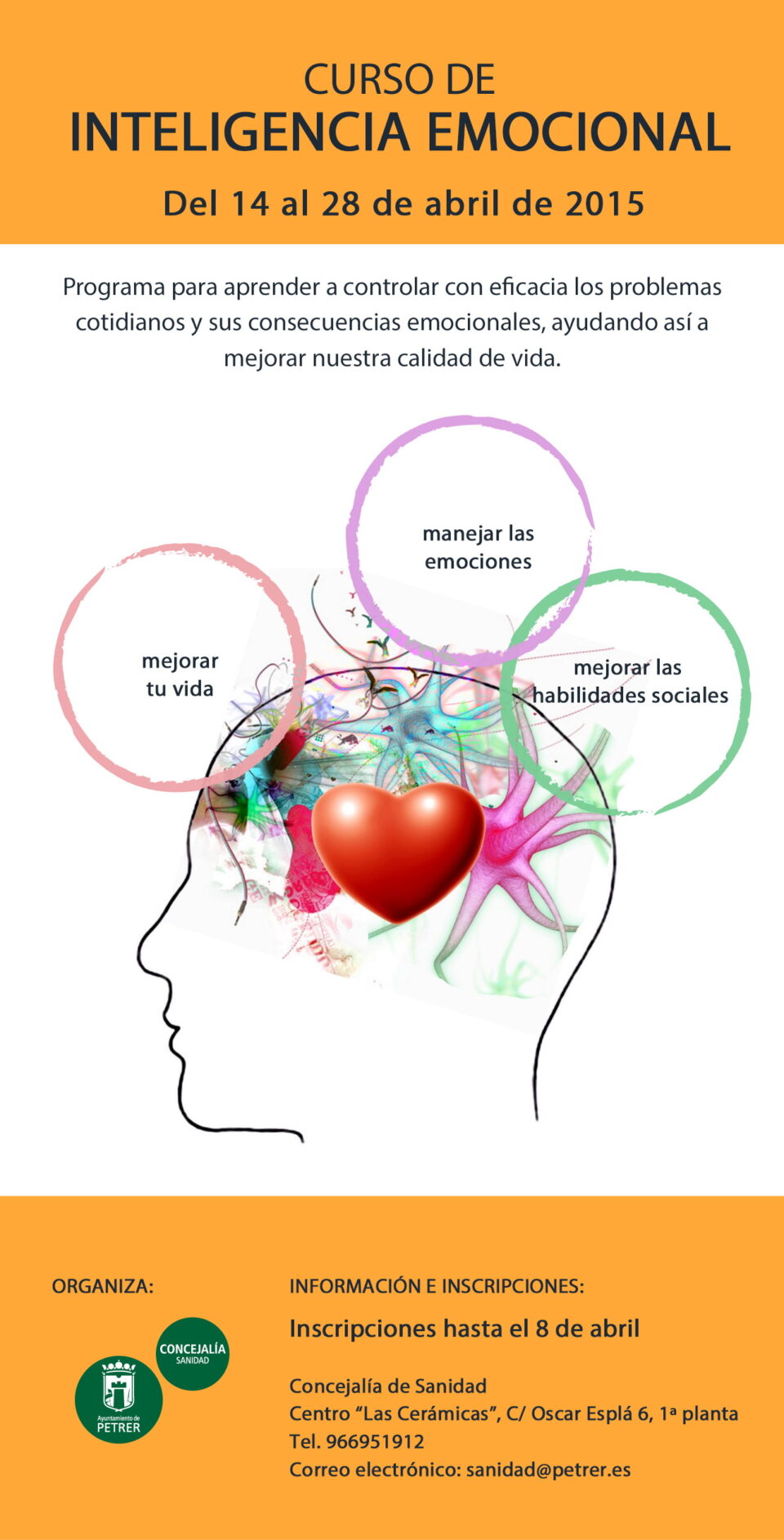 Sanidad oferta ofrece su segundo taller sobre inteligencia emocional