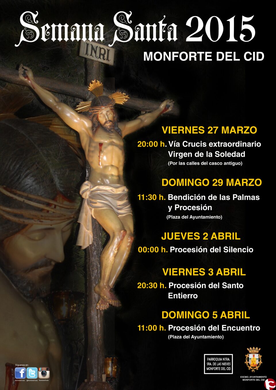 Monforte se prepara para recibir su Semana Santa