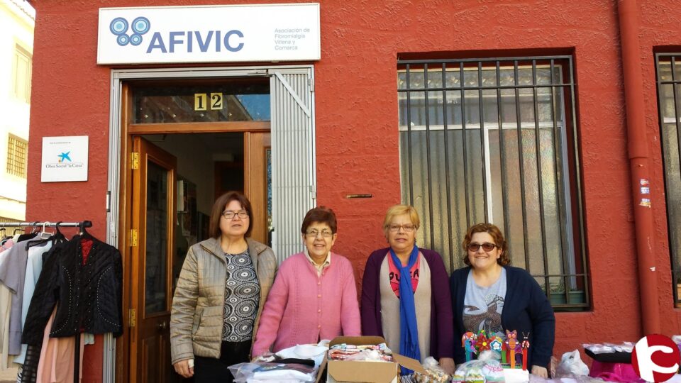VI MERCADILLO SOLIDARIO OPORTUNIDADES de Villena organizado por AFIVIC