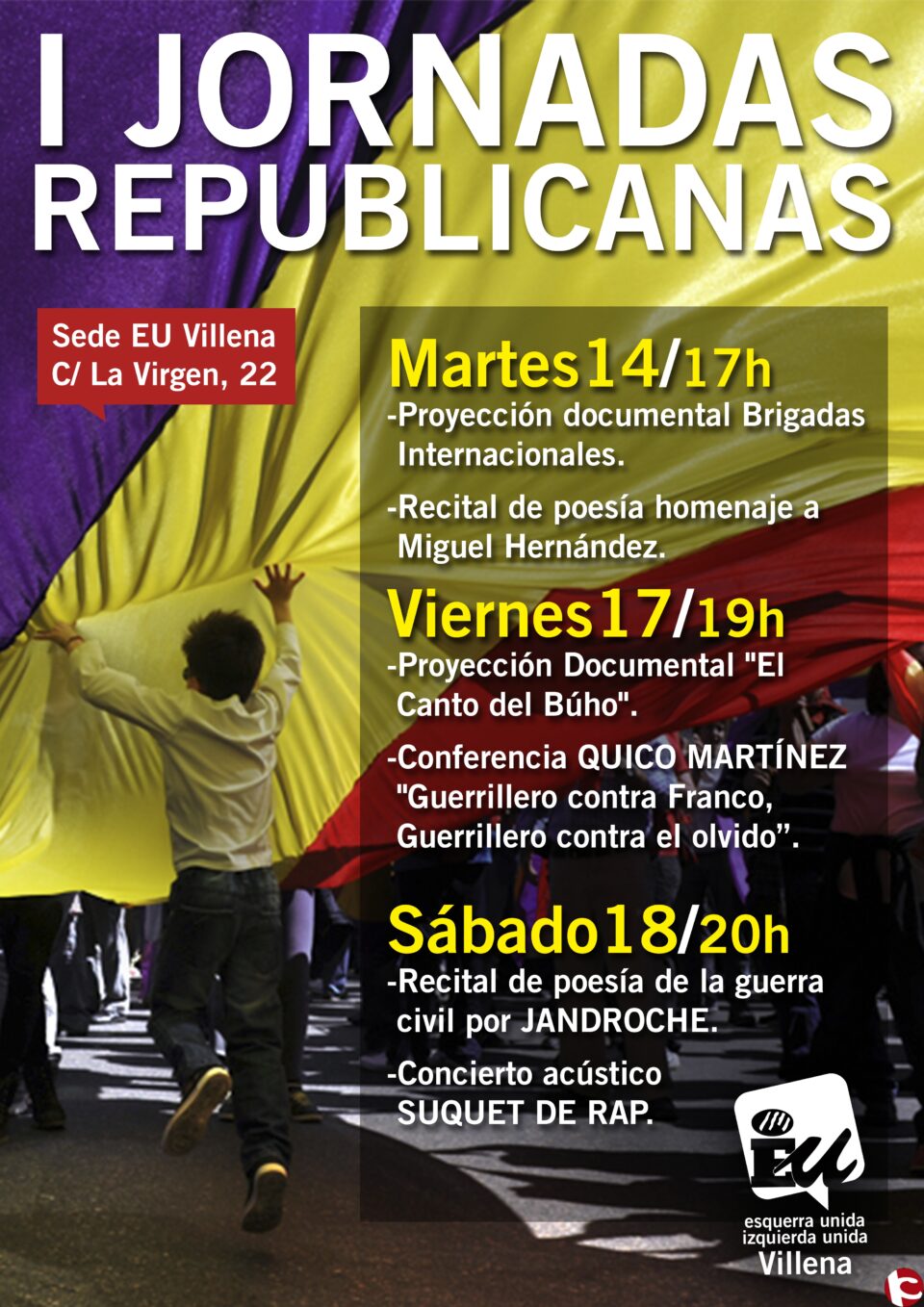 I JORNADAS REPUBLICANAS EU VILLENA