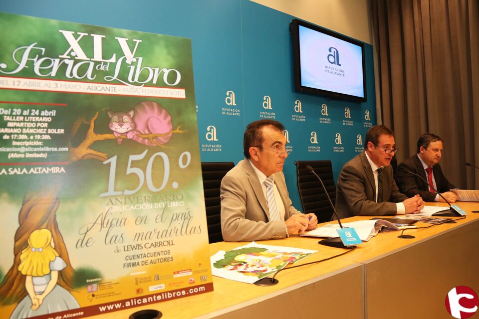 La Diputación de Alicante participa con mayor presencia de autores en la edición más larga de la Feria del Libro
