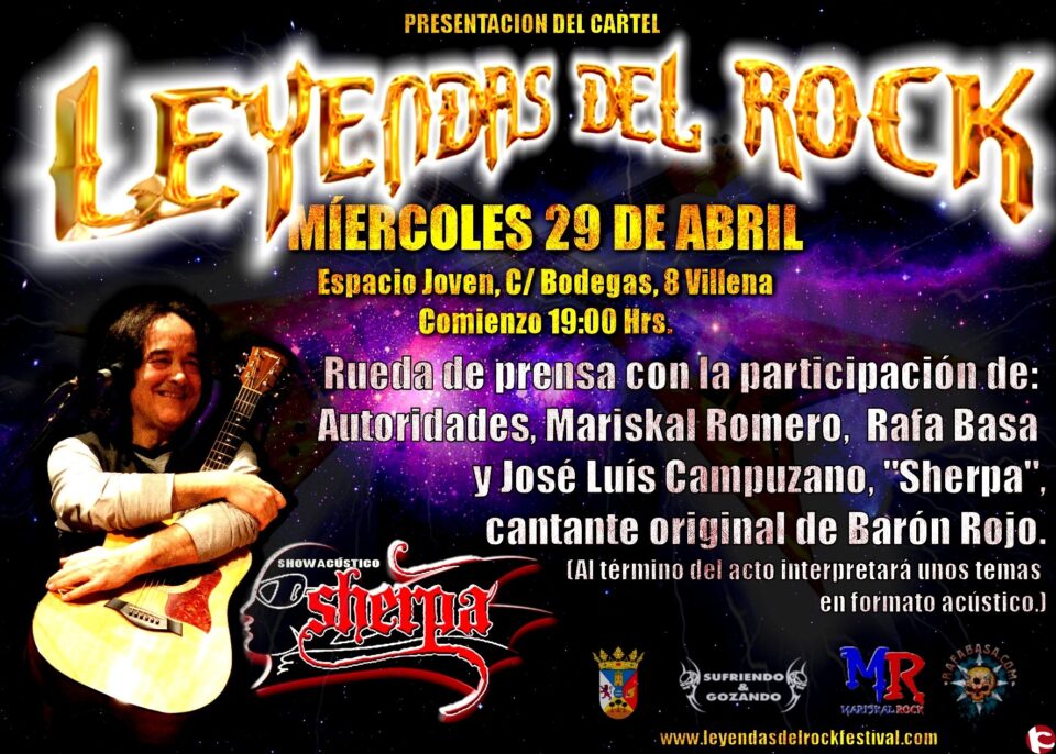Invitados de lujo para presentar Leyendas del Rock 2015