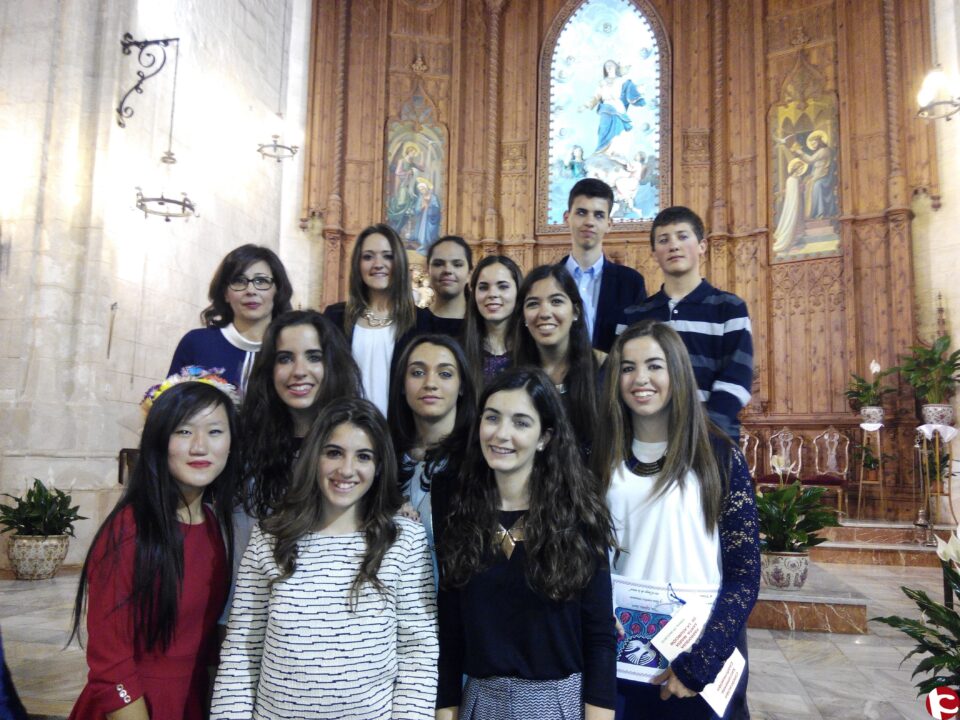 Celebración Sacramento de la Confirmación de alumnos del colegio La Encarnación