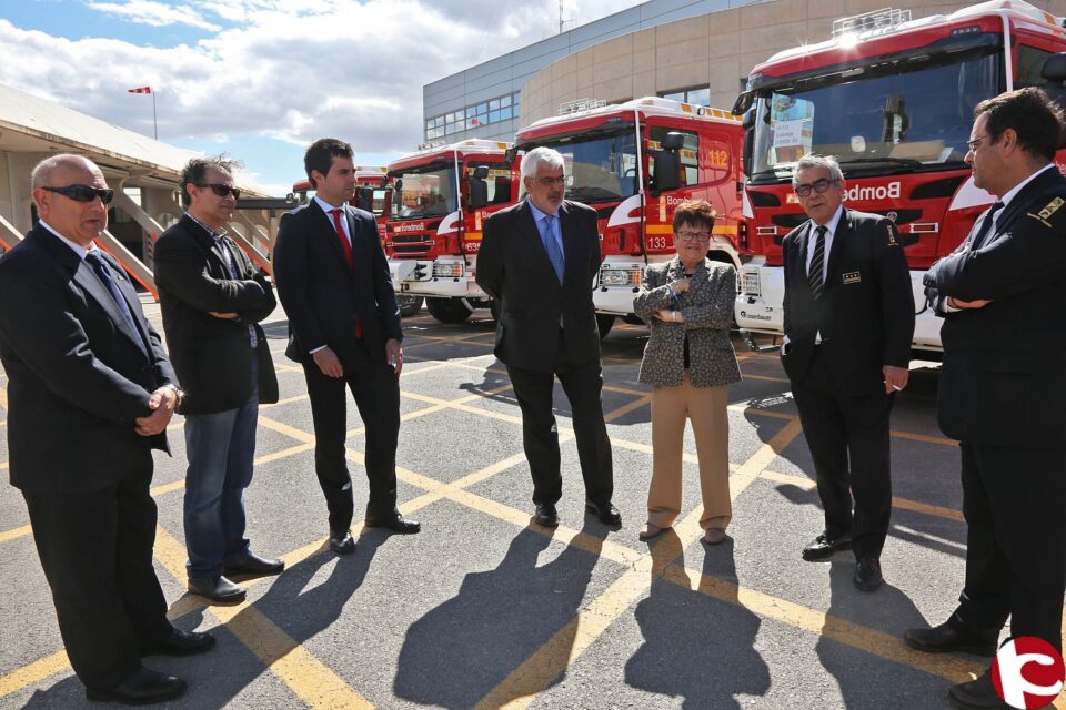 El Consorcio Provincial de Bomberos incorpora diez nuevos vehículos de salvamento y extinción de incendios