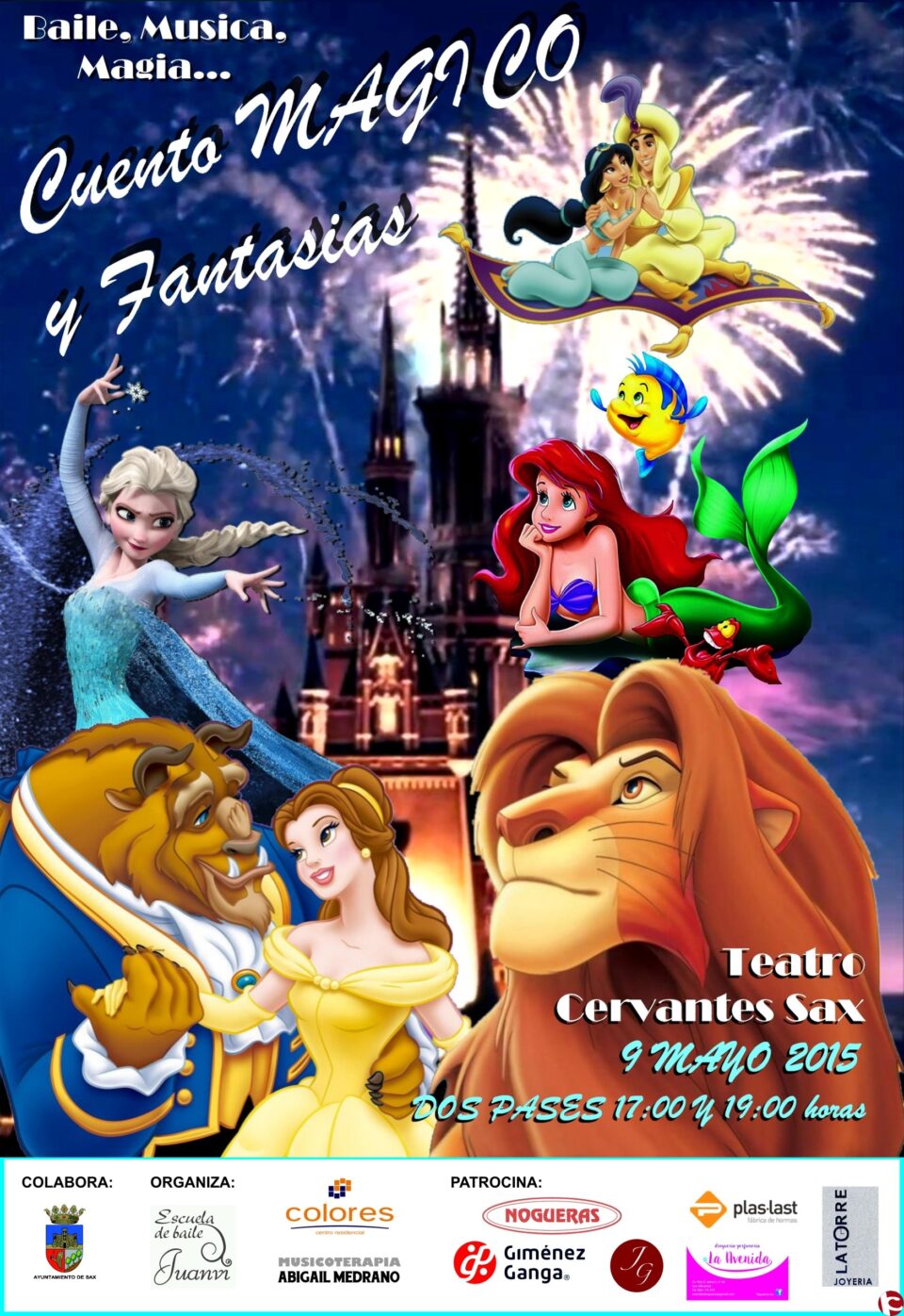 CUENTO MÁGICO Y FANTASÍAS BENEFICIO DE ASPRODIS