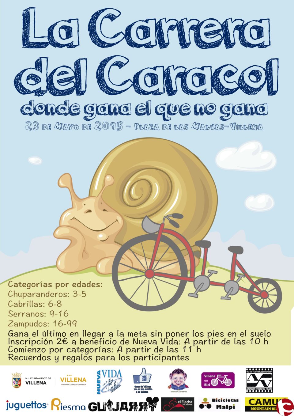 Participa en la Carrera del Caracol organizado por la Asociación de Jugadores Rehabilitados Nueva Vida