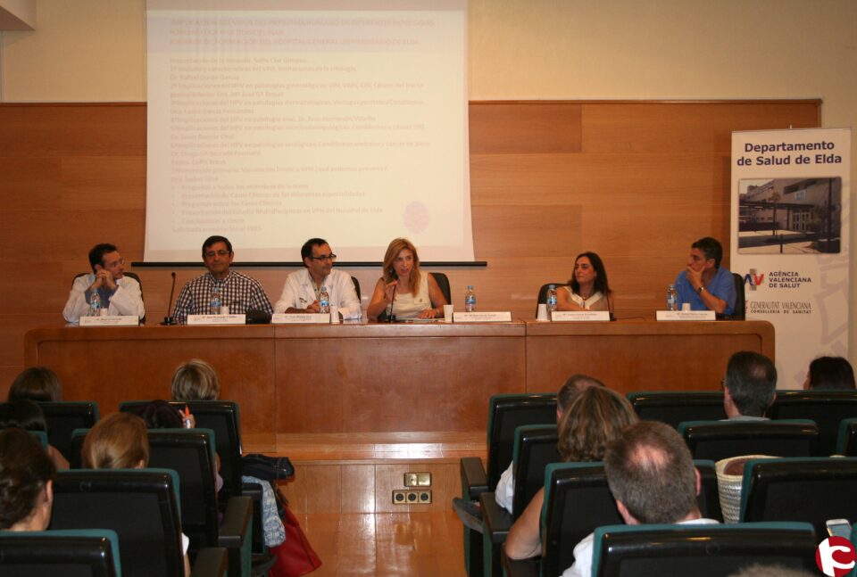 El Hospital de Elda acoge una Jornada para abordar la implicación del Virus del Papiloma Humano en diversas patologías